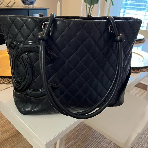 CHANEL Bags Black Cambon Chanel Tote Poshmark - Main Image